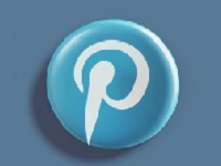 Logo Pinterest, une plateforme de partage d'images et de découvertes