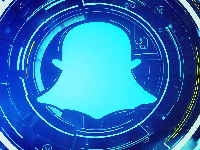 Logo Snapchat, une application de partage de photos et de vidéos éphémères